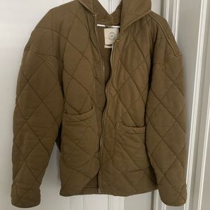 UO Freja Quilted Hooded Jacket